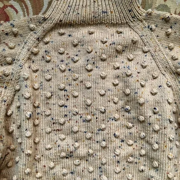 Misha and Puff Camel Confetti Polo Cardigan - Picture 4 of 4